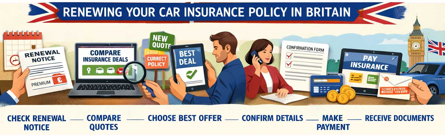 Car insurance renewal process
